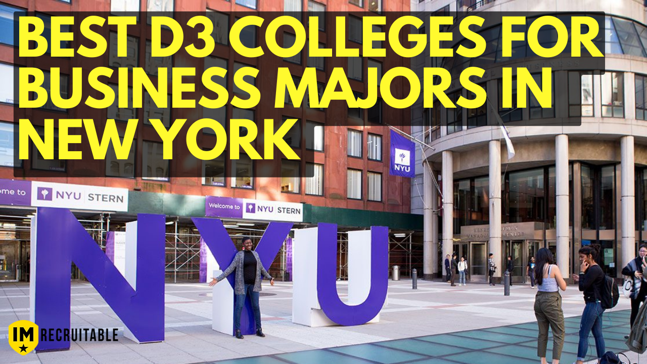 Best Division Three Schools In New York For Business Majors