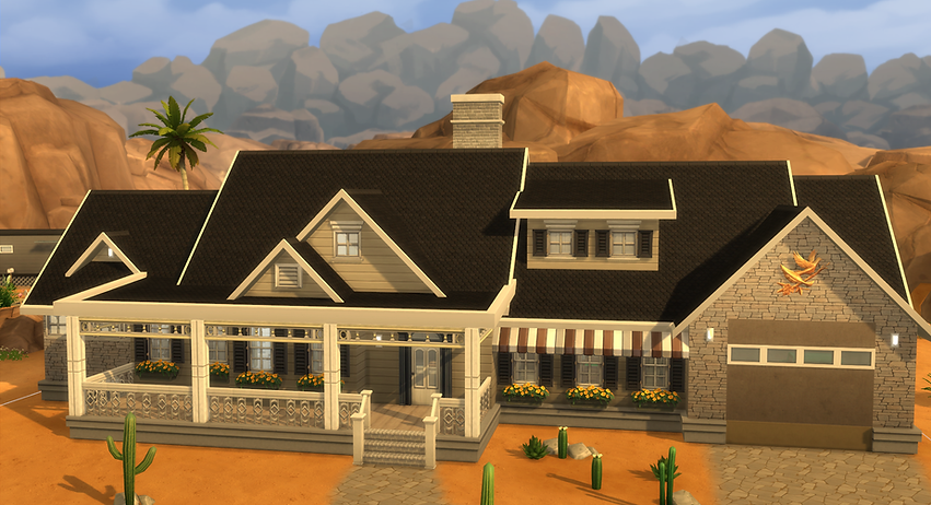 Fake Ranch House Traditional Ranch House #2 | main