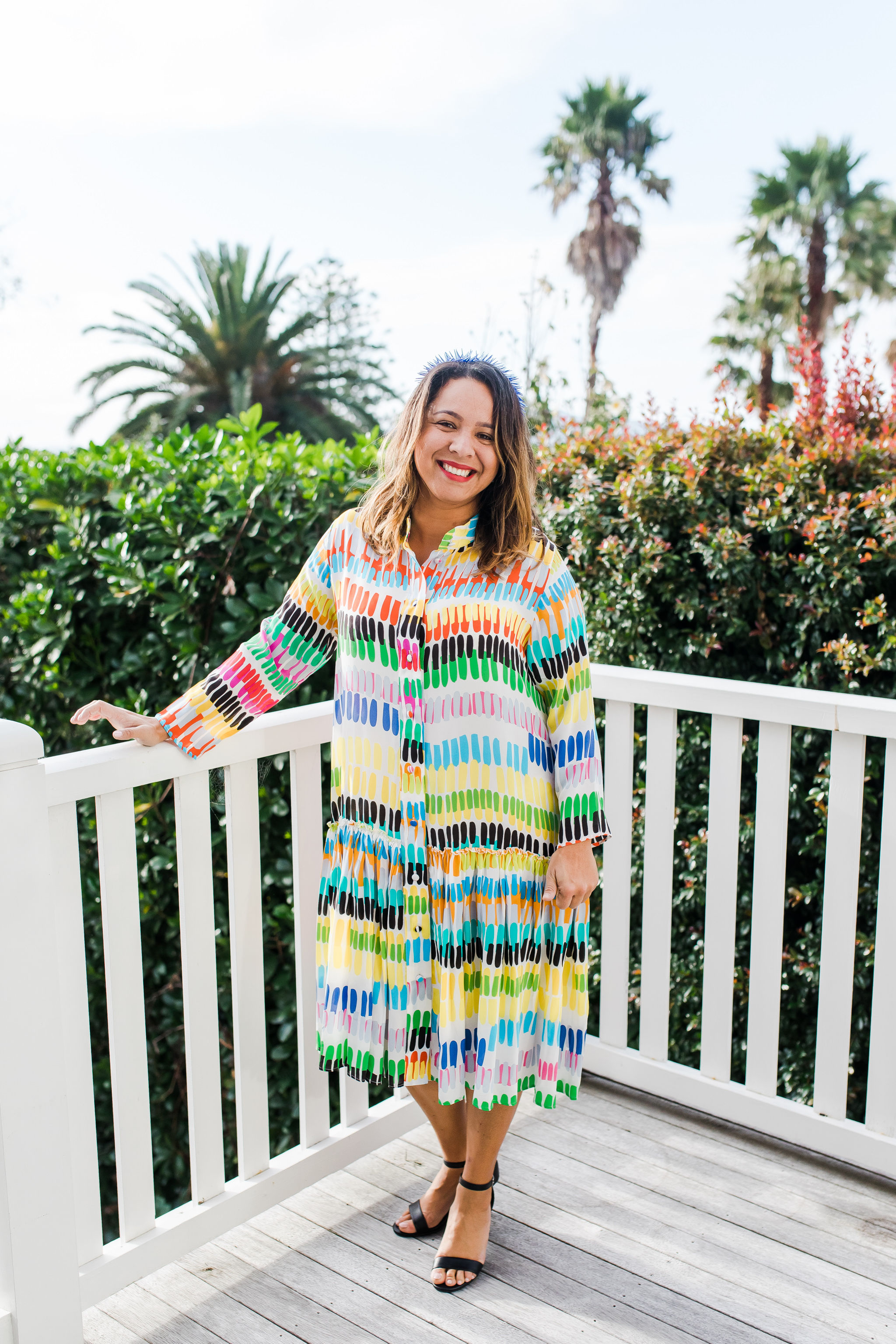 Cora Dress White Tribe