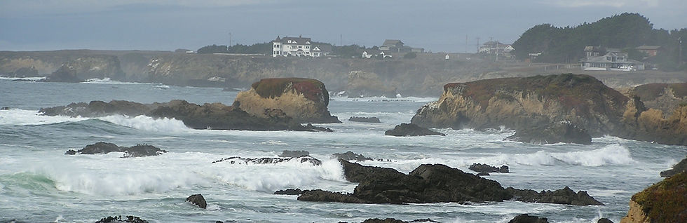 Decorative image of tidelands near San Luis Obispo