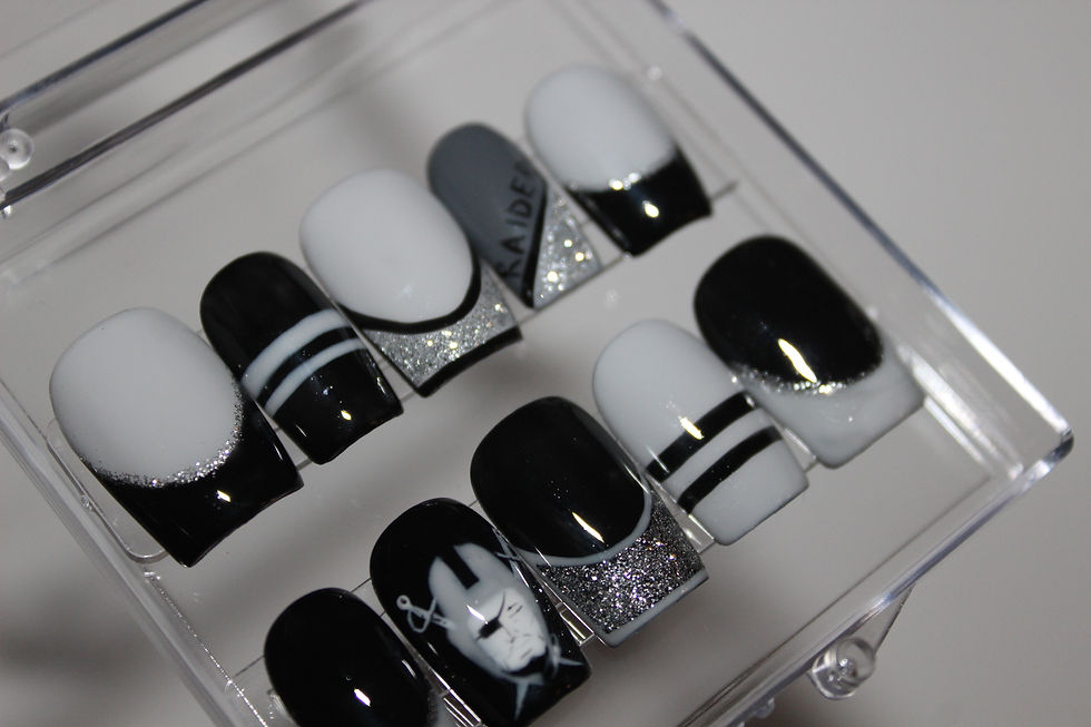 Thumbnail: Custom NFL Nails