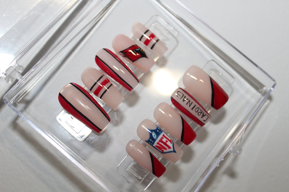 Thumbnail: Custom NFL Nails