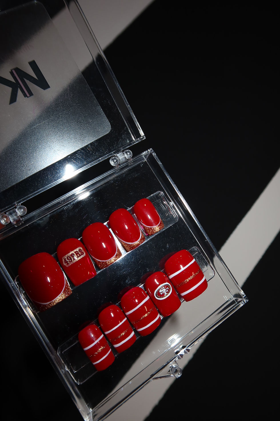 Thumbnail: Custom NFL Nails