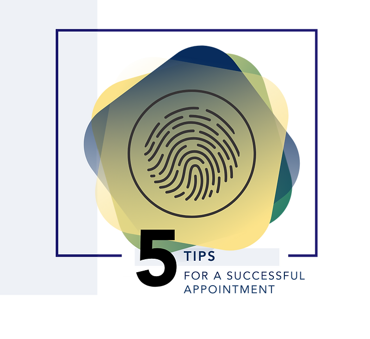 5 Steps to being prepared for your appointment