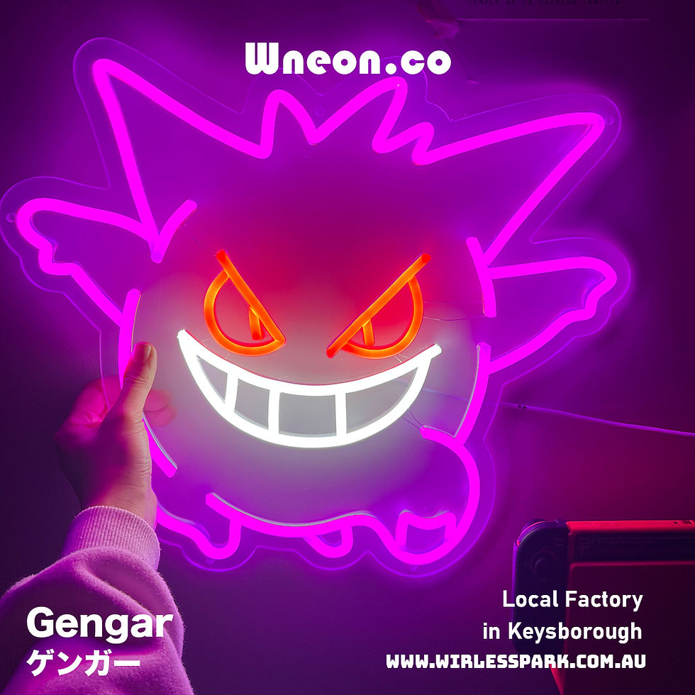 Thumbnail: Gengar PokemonLED neon light home decoration