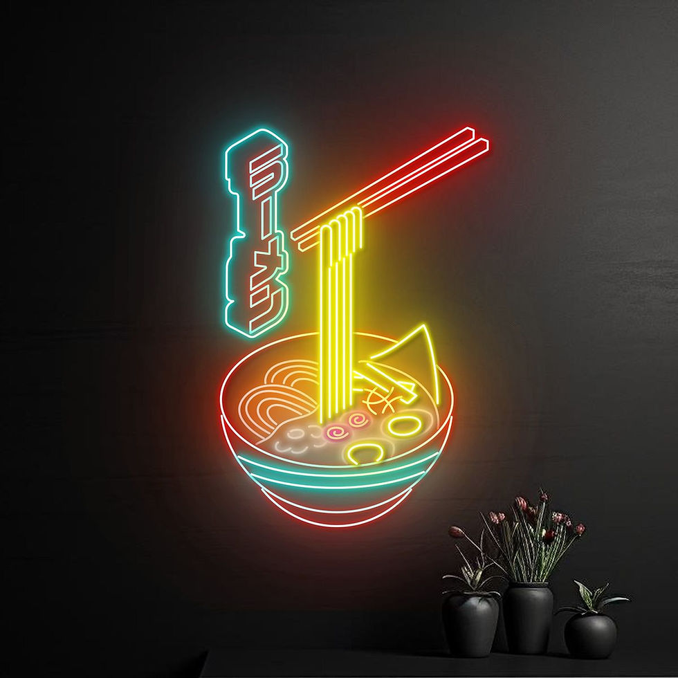 Thumbnail: Custom Ramen Neon Signs