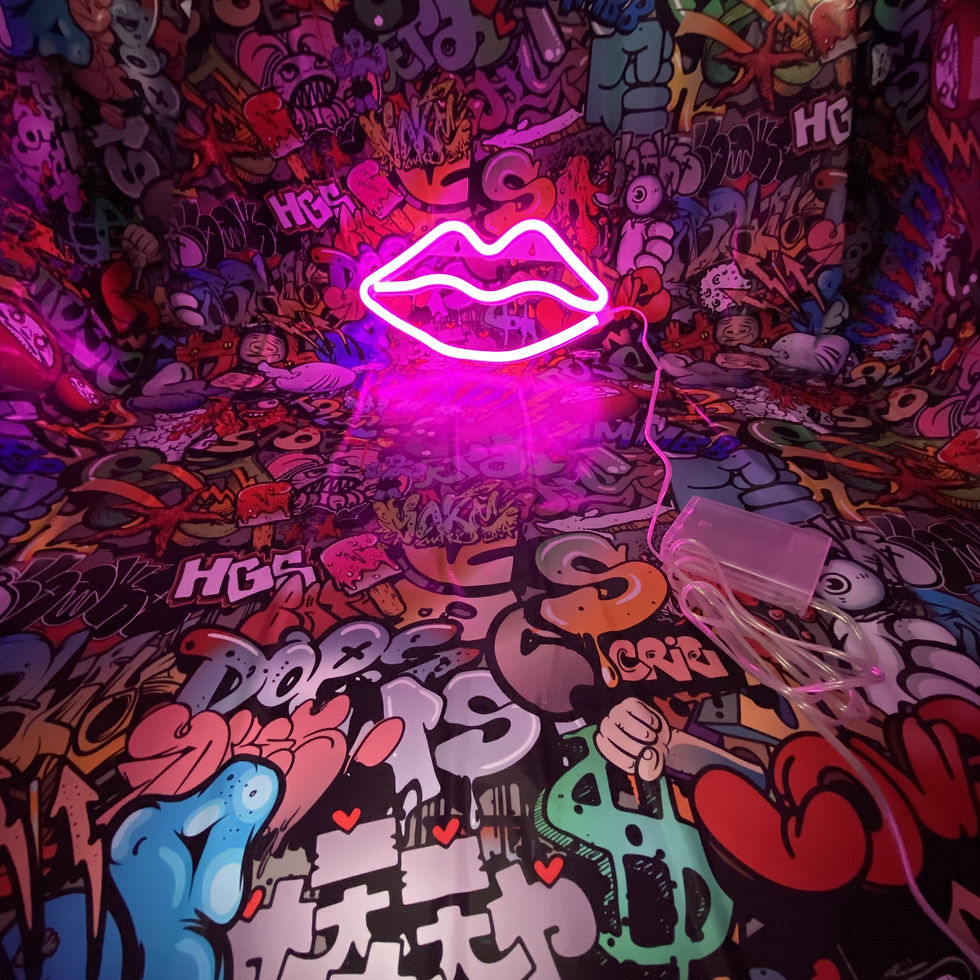 Thumbnail: Pink Lips Wall LED Neon Light Sign