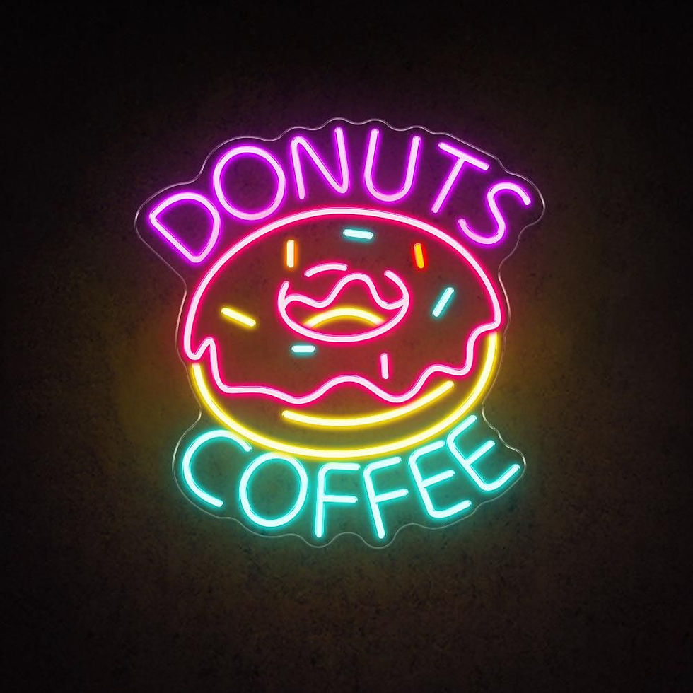 Thumbnail: Custom Donut, Sweet & Dessert Pancake Neon Signs – Made in Melbourne