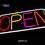 Thumbnail: OPEN Colourful Candy LED Neon Light 5v