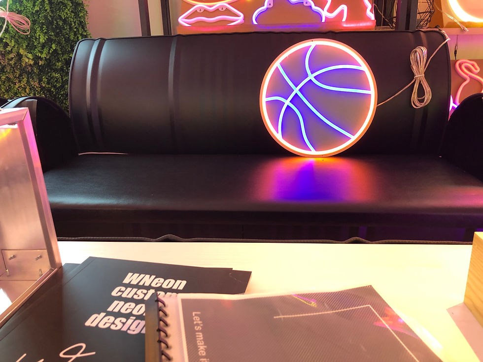 Thumbnail: Basketball ball LED Neon Light 5v -  neon signs-40cm  Sport Gift