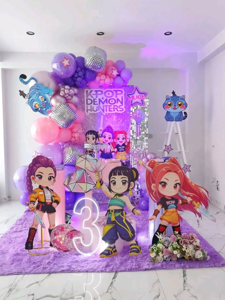 Thumbnail: LED Neon Number Light 80cm BIG Birthday Party Decor Light Up Number Sign Wedding