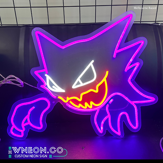 Haunter Pokemon80cm LED Neon Sign Lights | Wneon.co