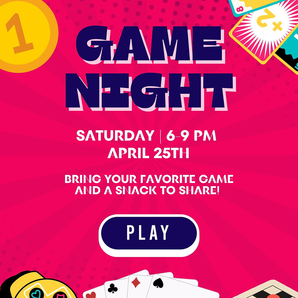 Saturday Board Game Night