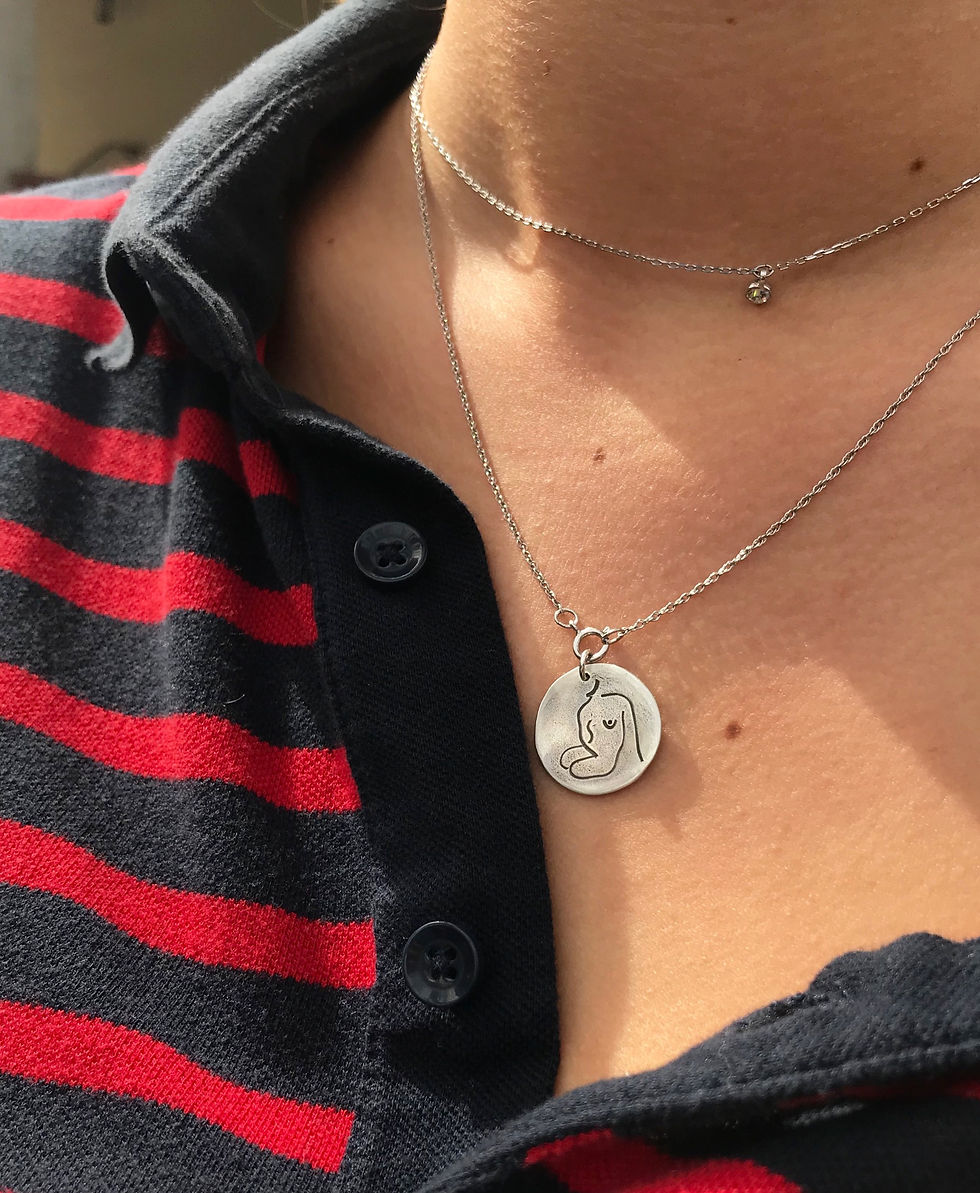 Female Figure Silver