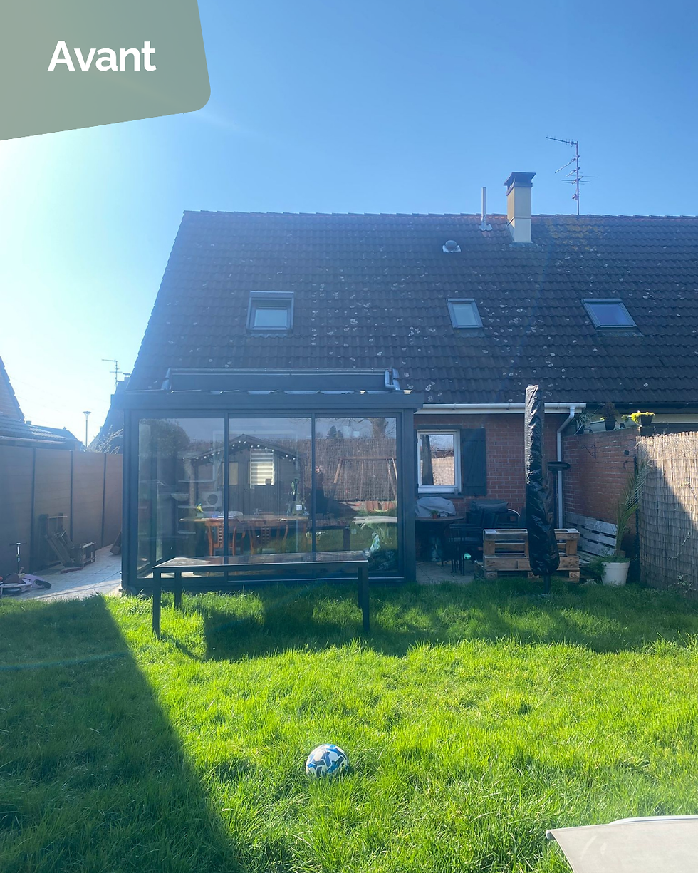 Remplacement véranda par une extension ossature bois