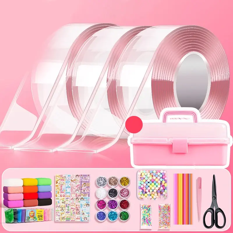 Children's PET Nano Glue and Double Sided Tape Craft Set