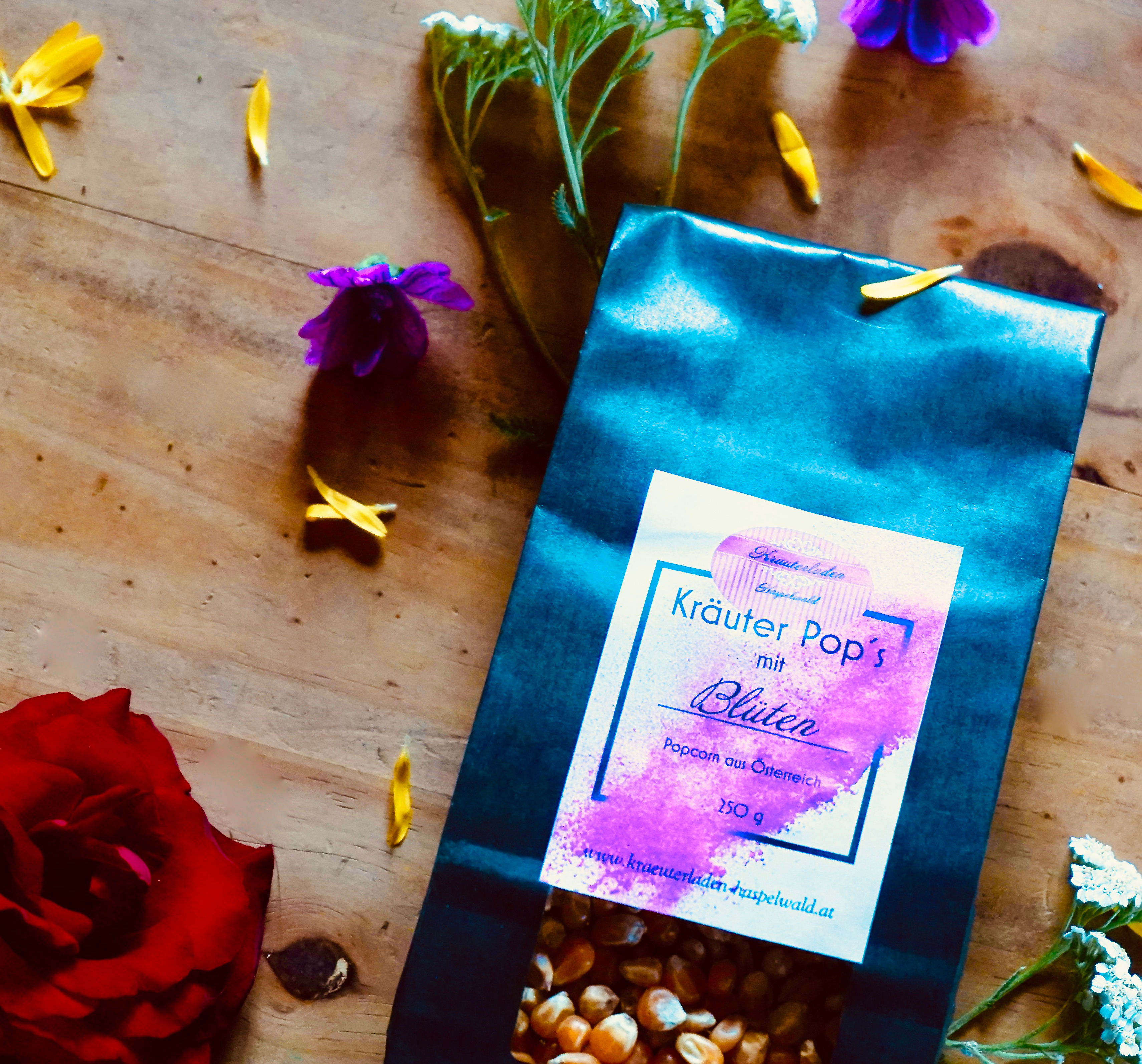 Kräuter POP´s mit Blüten