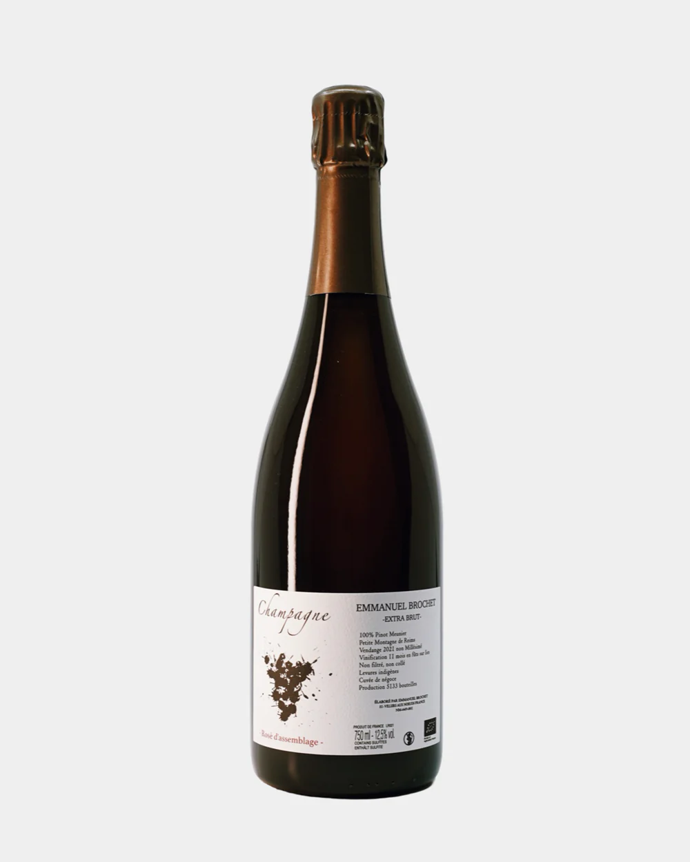 Ein Rosé Champagner von Emmanuel Brochet