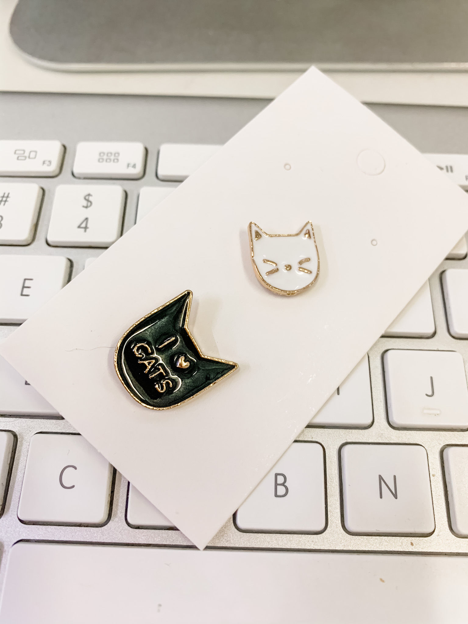 I love cats 2-pin Set