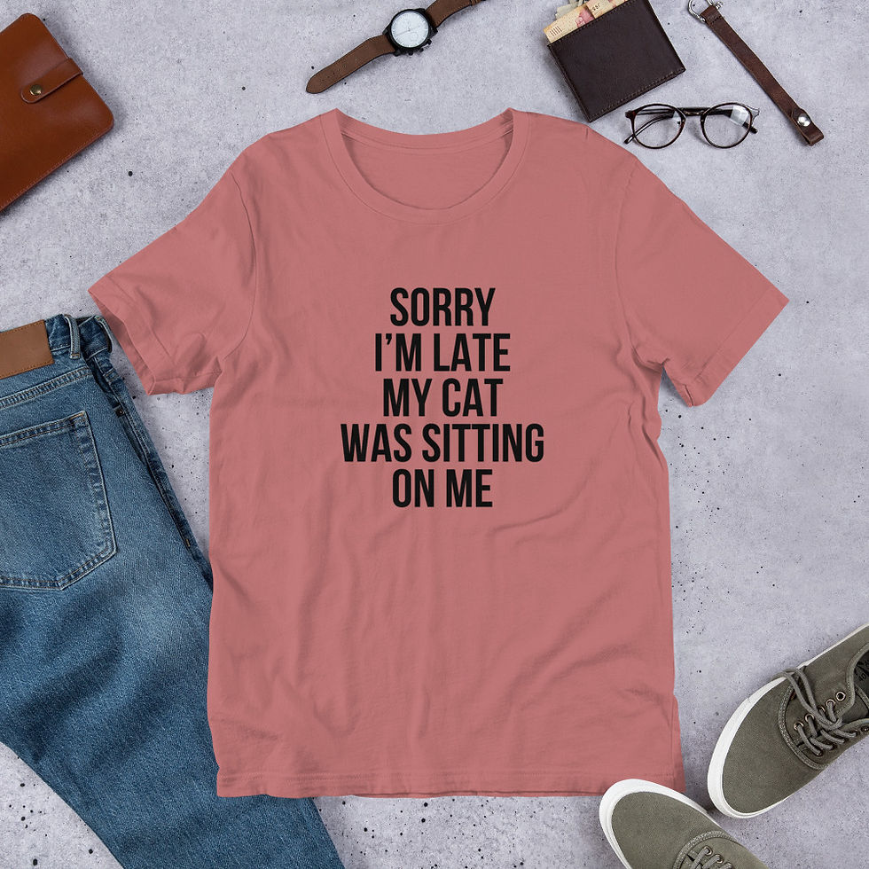 Thumbnail: Sorry I'm Late t-shirt