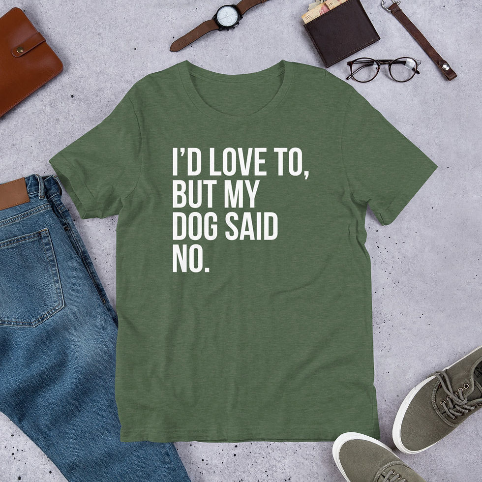 Thumbnail: I'd love to, but - Short-Sleeve Unisex T-Shirt