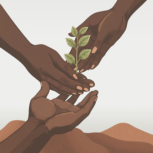 An icon of 2 african or caribbean hands exchanging seedlings_edited.jpg