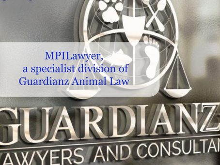 MPILawyer, a specialist division of Guardianz Animal Law