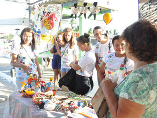 Feira Cultural das Catadoras de Mangaba é espaço de aprendizado para jovens do Japaratuba em Rede
