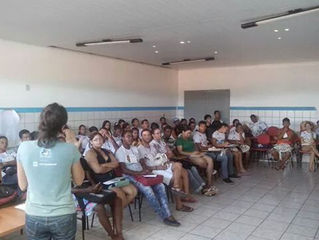 Jovens do Projeto Tamar e do Japaratuba em Rede trocam experiências sobre produção de eventos cultur