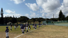 【イベント】徳之島町の少年少女たちまた一緒に野球しようね！