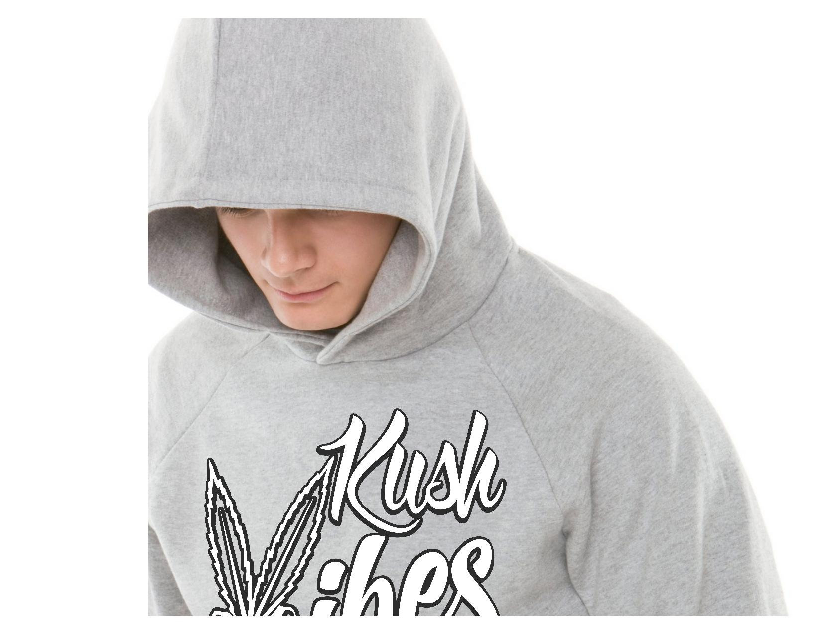 Grey Hoodie w/Black \u0026 White Logo | Mysite