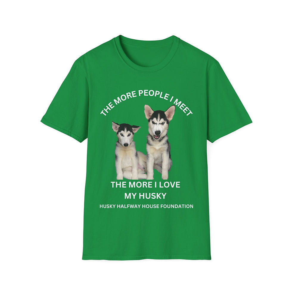 Thumbnail: The More People I Meet Unisex Softstyle T-Shirt