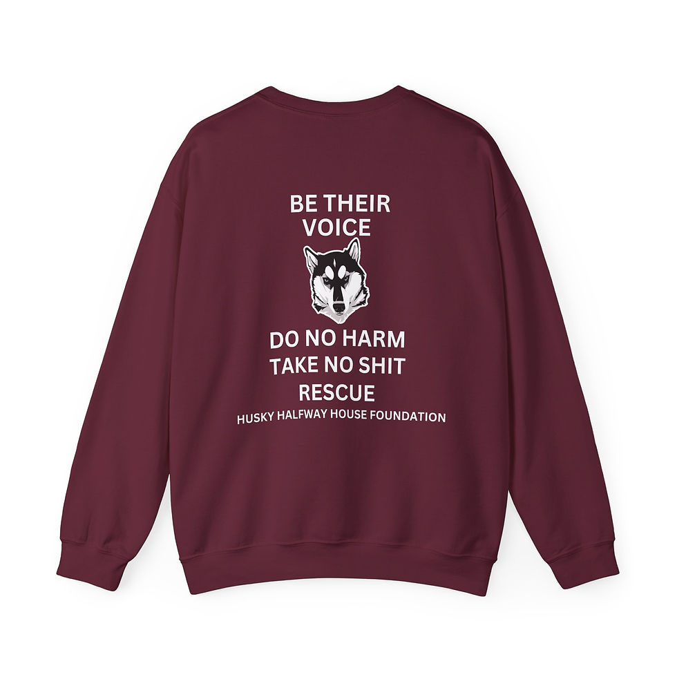 Thumbnail: Be Their Voice Sweatshirt All Sizes-New Logo