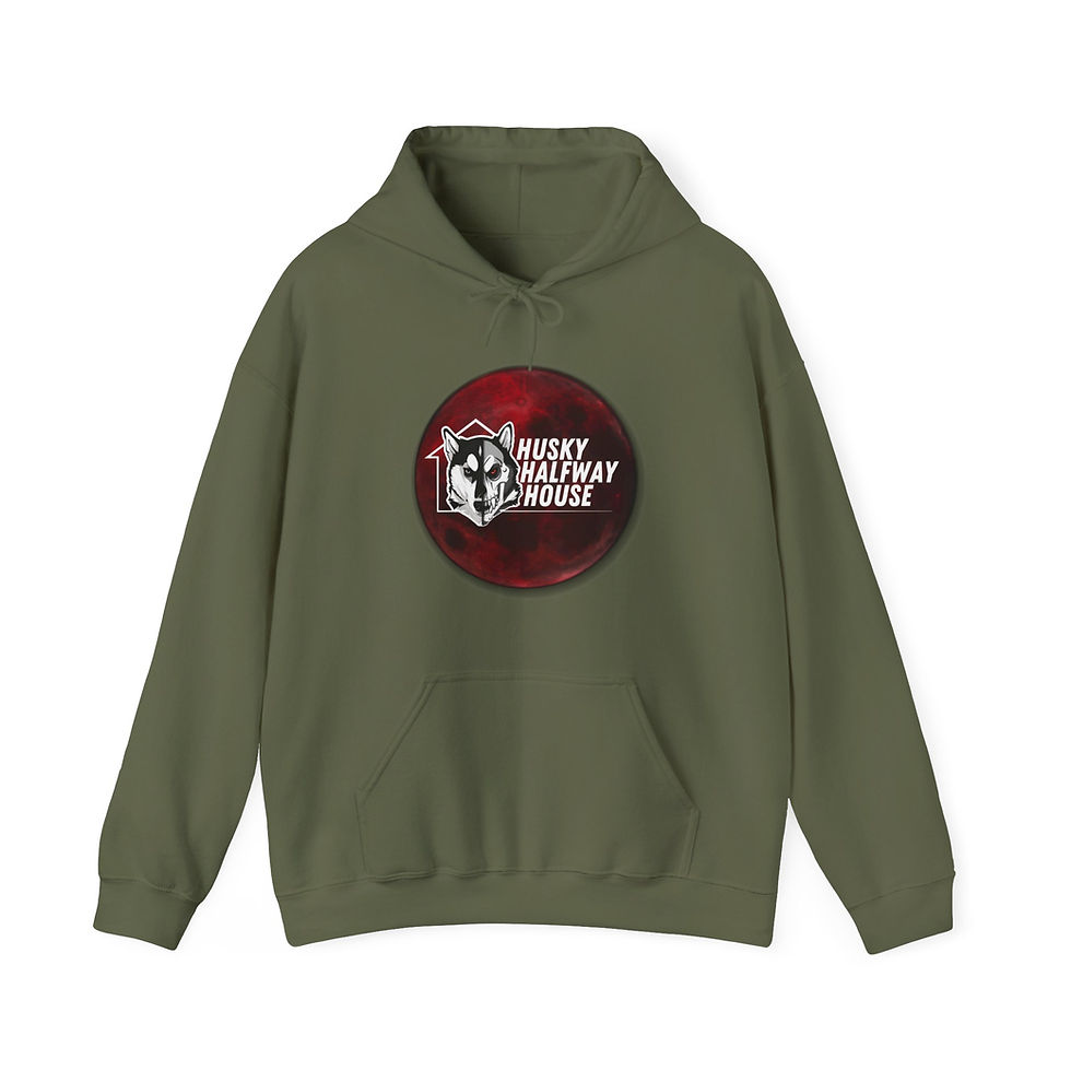Thumbnail: H3 Blood Moon Husky Hoodie – Halloween 2025