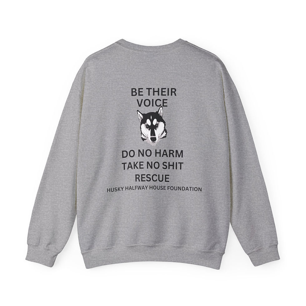 Thumbnail: Be Their Voice Sweatshirt All Sizes-New Logo
