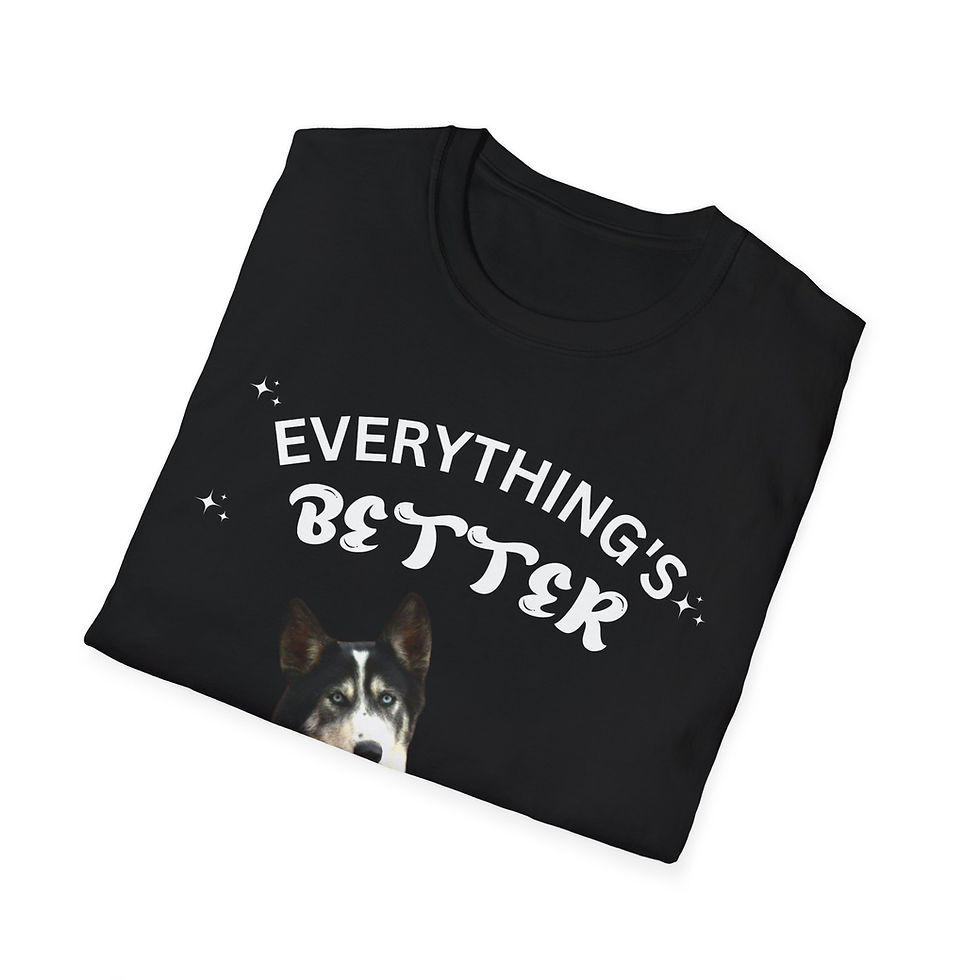 Thumbnail: Everything is Better Unisex Softstyle T-Shirt