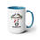 Thumbnail: Two-Tone H3 Christmas Coffee Mug-Classic Logo