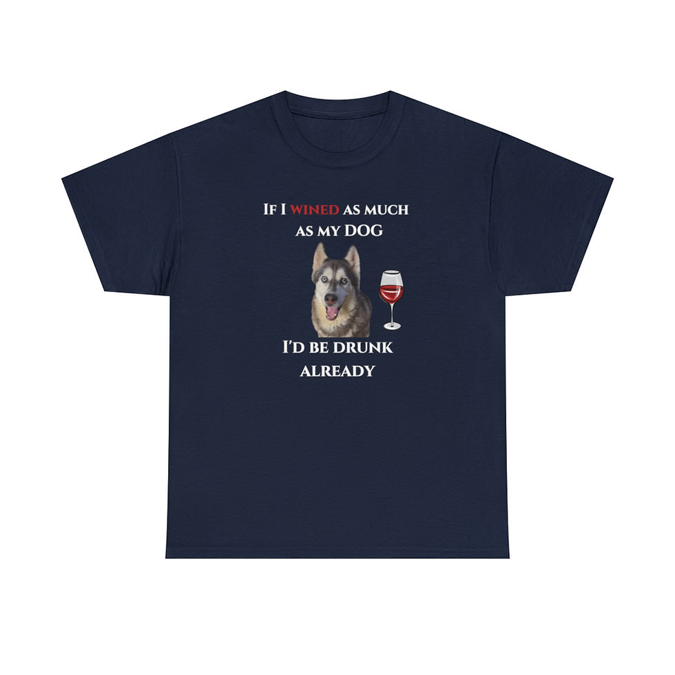 Thumbnail: Plus Size If I Wined as Much as My Dog