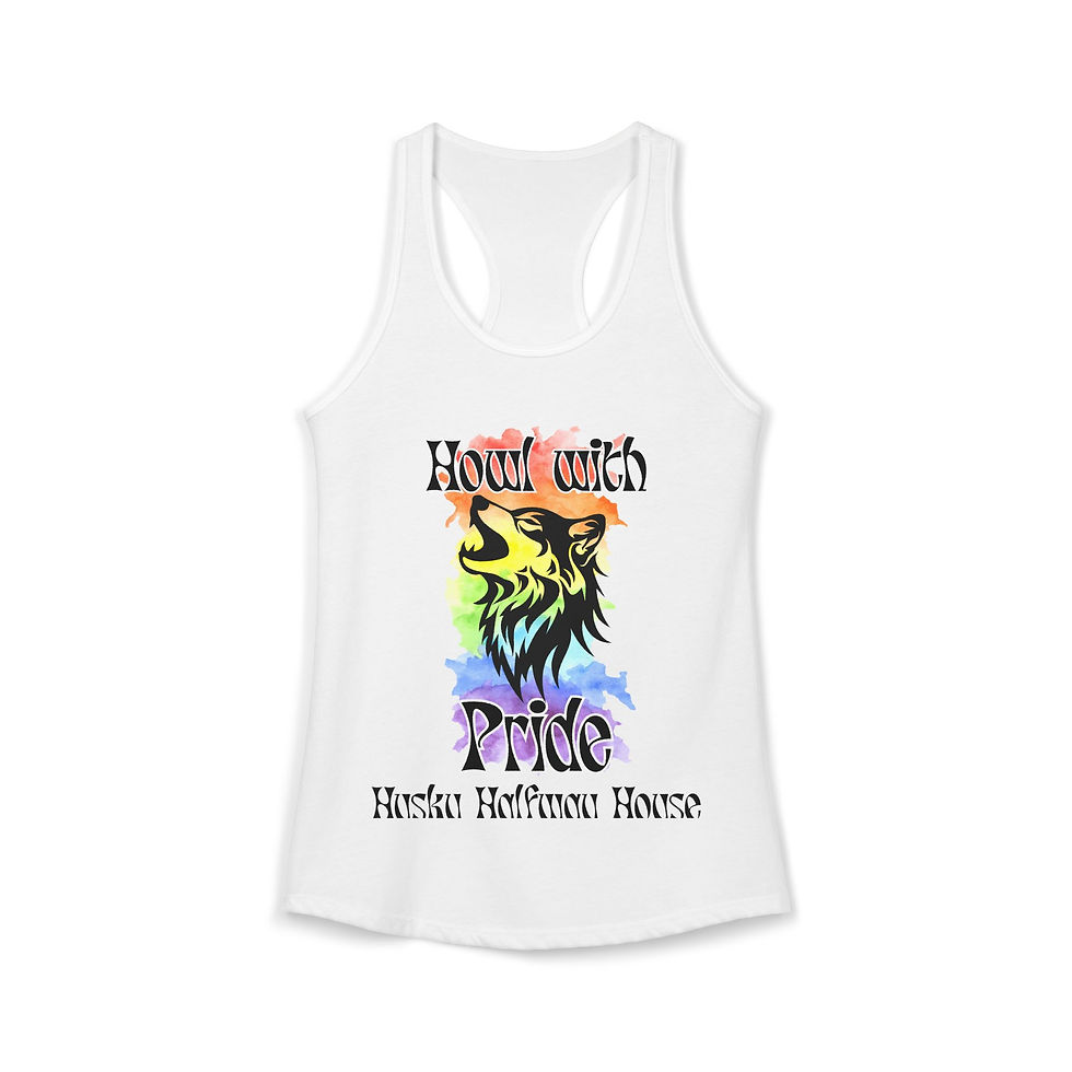 Thumbnail: Howl with Pride -Women's Racerback Tank