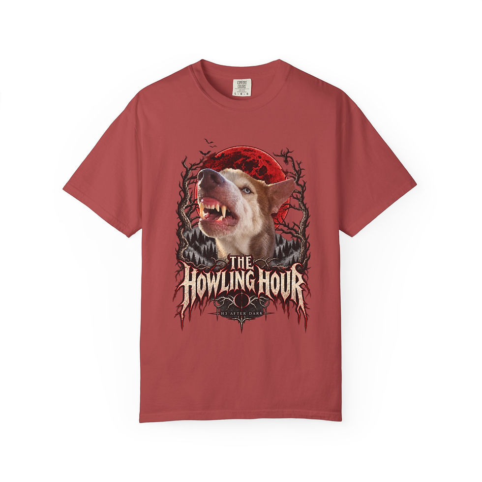 Thumbnail: The Howling Hour Tall Unisex Tee