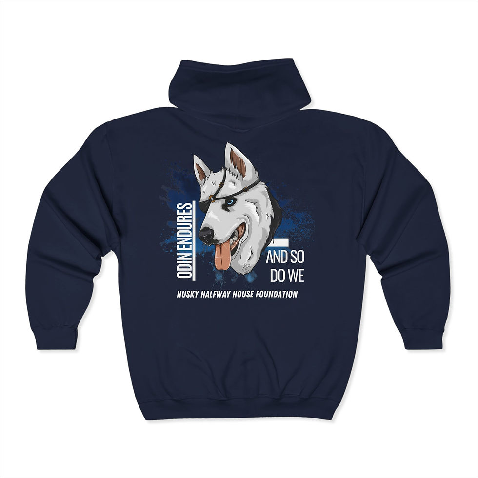 Thumbnail: Odin Endures Unisex Full Zip Hoodie 