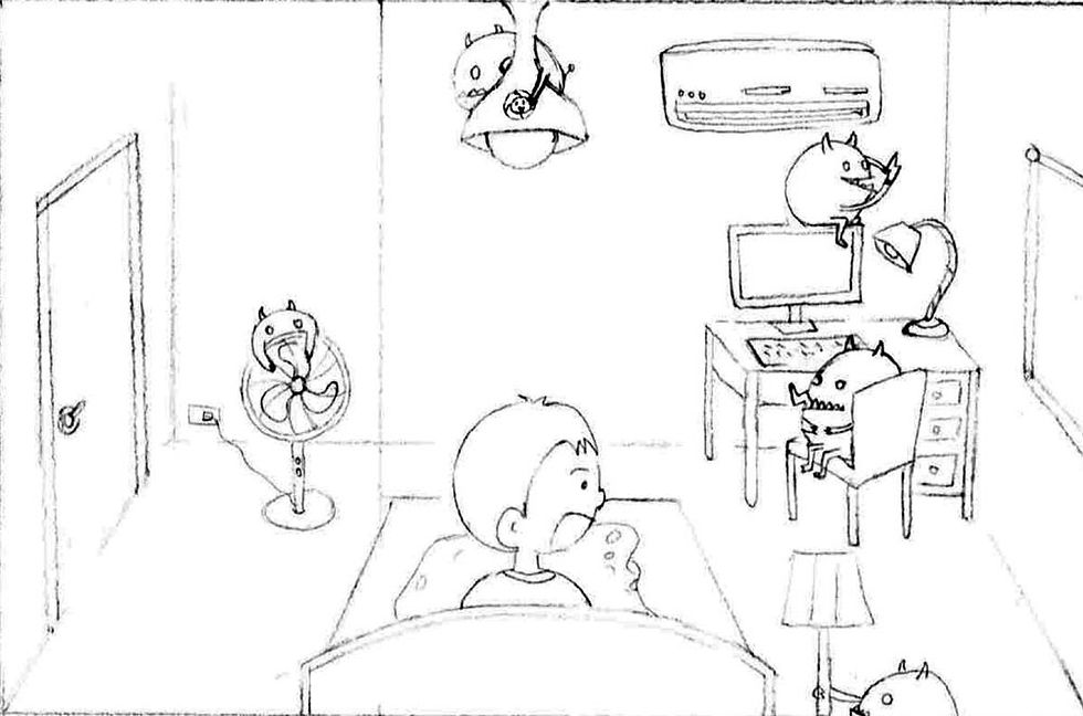 Energy-Saving Picture Book - Children's Picture Book - Pencil
