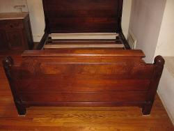Antique Walnut Bedstead Repair