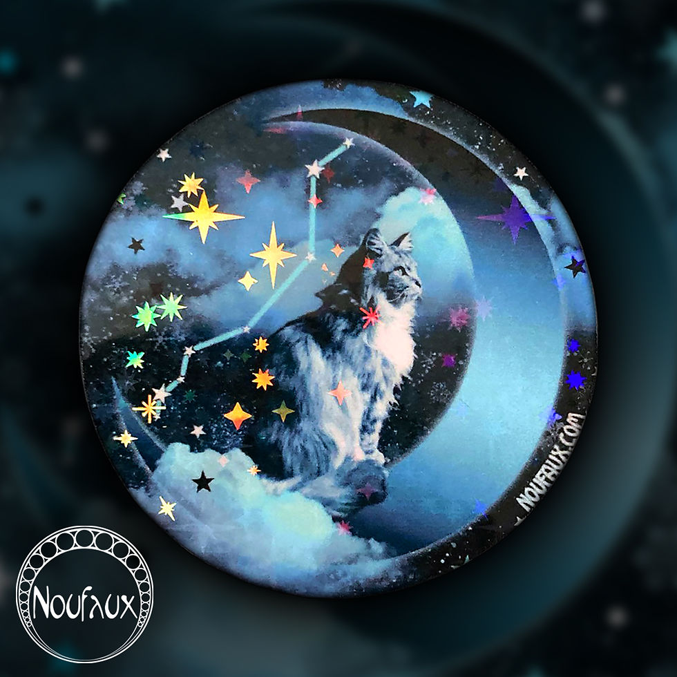 Thumbnail: Tranquil Crescents Stickers Pt. II
