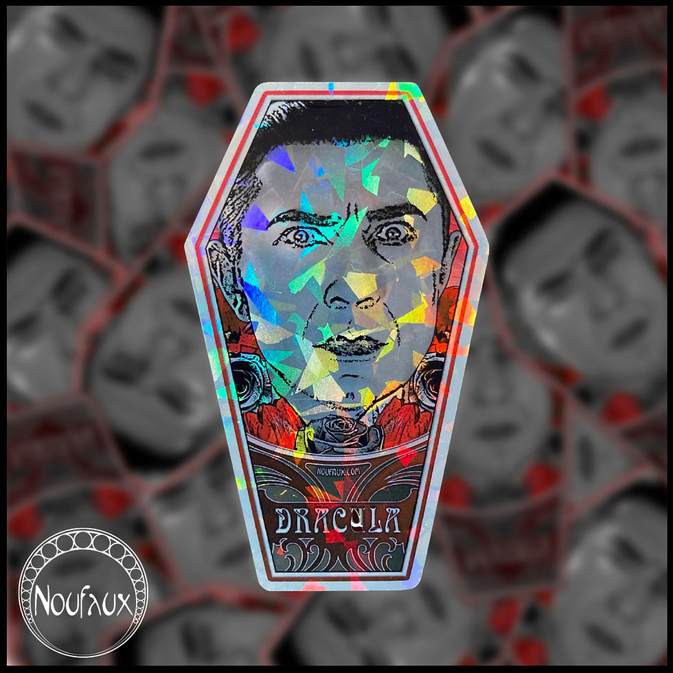 Thumbnail: Monster Minis Coffin Stickers