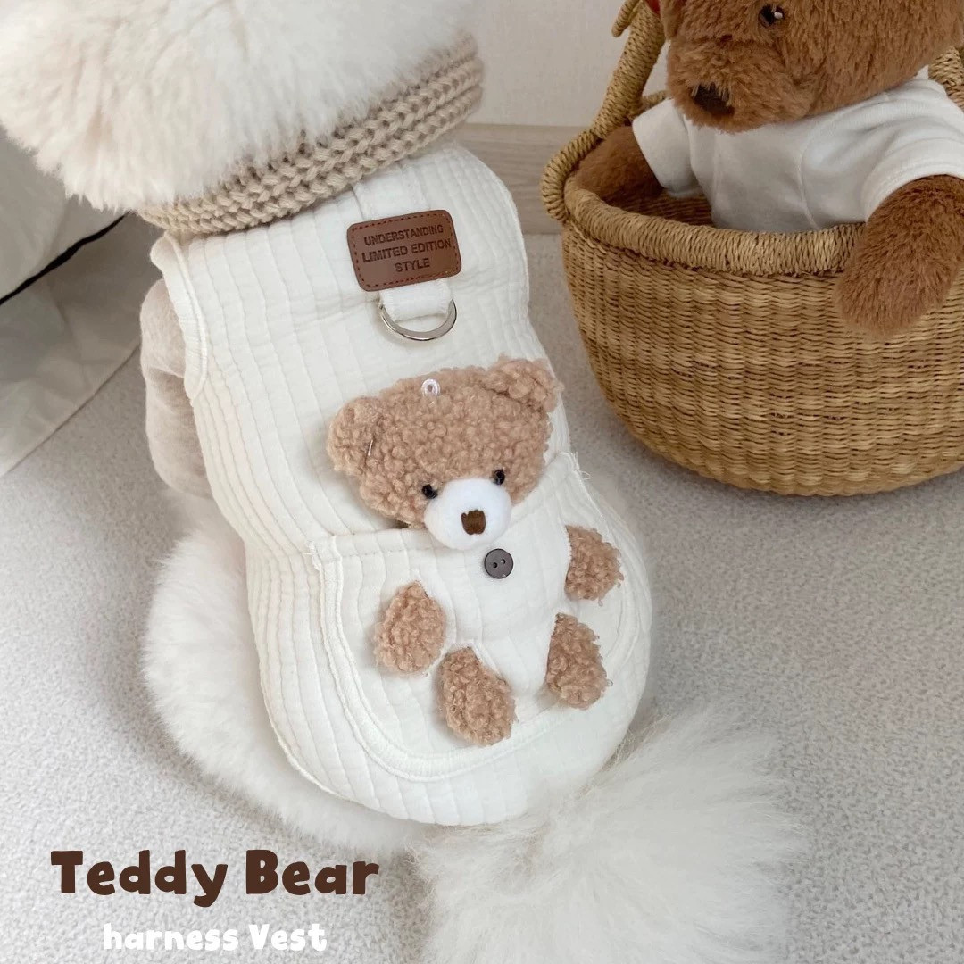 Teddy Bear Harness Vest