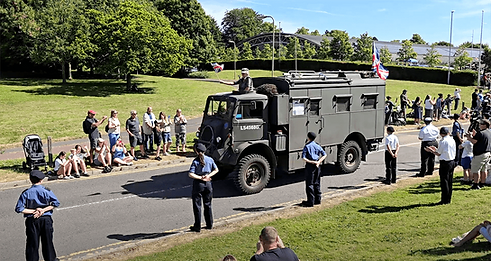 D-Day Convoy leaving from Milestones Museum, Basingstoke