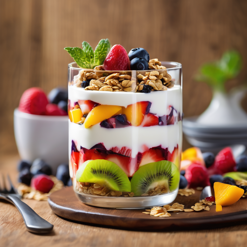 Arranged Food and Objects