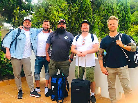 Claes Funke and friends at The Villa at Pleamar 30 Holiday Rental