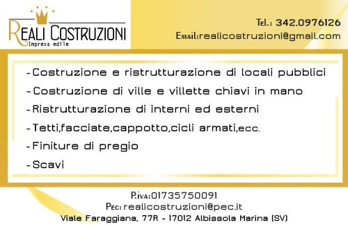 Reali Costruzioni - impresa edile